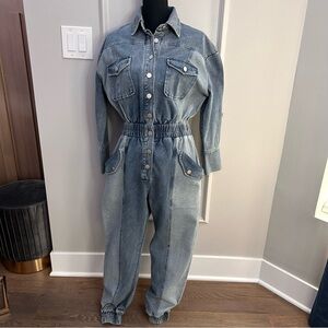 Women's Denim Jumpsuit